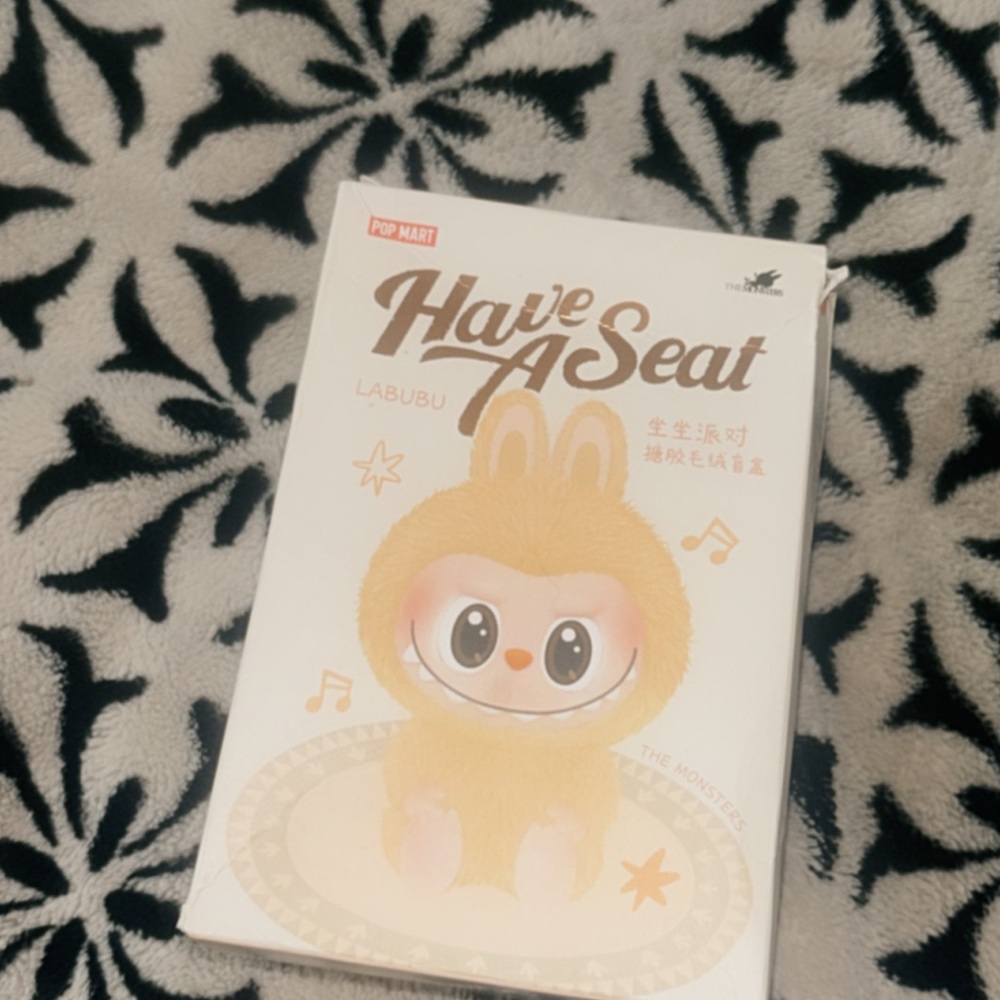 Pop Mart Labubu 'Have A Seat' Box